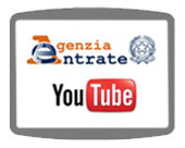 Canale Youtube dell'Agenzia delle Entrate